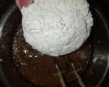 A picture of step 2 of Dark forest cupcakes.
