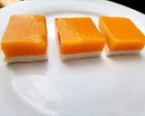 A picture of step 7 of Mango coconut jelly.