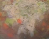 A picture of step 1 of Vegetable and beef soup.