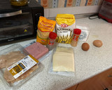 Foto del paso 1 de la receta: Pollo empanado relleno