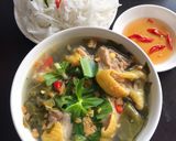 Hình bước làm 3 của món Gà nấu lá giang