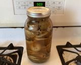 A picture of step 2 of California Farm Lemon Cucumber Pickles.