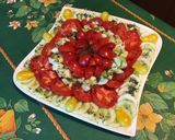 Une image de l'étape 8 de Salade aux trois tomates, concombres et persil.