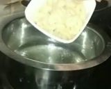 A picture of step 1 of White sauce pasta.