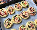 A picture of step 7 of My best ever pizza party buns❤️.