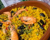 Une image de l'étape 6 de Paella maison en cocotte 😃.