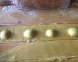 A picture of step 6 of Spinach ricotta ravioli (ravioli plnené špenátom a ricottou).