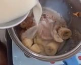 A picture of step 4 of Oats shake.