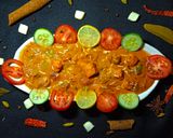 A picture of step 7 of Paneer Angara.