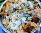 A picture of step 4 of #The Chef story#ATW1Cheese balls pineapple moori veggies jatpata.