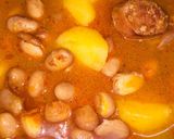 Foto del paso 2 de la receta Judías pintas con choricito y bacon En olla rápida