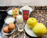 Foto del paso 1 de la receta: Muffin de yogur y manzana