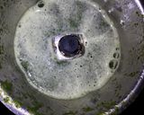 A picture of step 1 of Palak Upma.