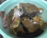Hình bước làm 1 của món Lẩu Cua Nấu Bầu