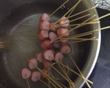 Hình bước làm 3 của món Spaghetti xúc xích 🍝