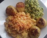 Foto del paso 10 de la receta: "Arroz con zanahoria"🍚🥕, puré de aguacate🥑 y papa criolla🥔!!!