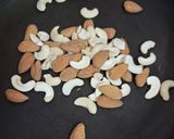 A picture of step 1 of Thandai Masala premix.