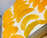Foto del paso 4 de la receta: POSTRE DE VAINILLA CON 🍑DURAZNOS🍑 CREMA CHANTILLY Y VAINILLAS 🤩😋😋🤩🍑