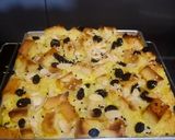 Foto langkah ke 3 dari resep Bread Puding panggang.