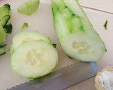 A picture of step 4 of Cucumber Toasties.