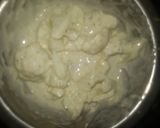 A picture of step 2 of Cauliflower dry manchurian.