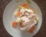 Foto del paso 4 de la receta: Pechugas de Pollo al Vapor con Verduras