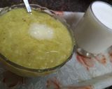 A picture of step 4 of Bajra(pearl millet) khichdi.