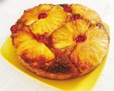 A picture of step 2 of Pineapple Upside down cake.