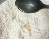 A picture of step 1 of Poori.