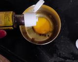 A picture of step 1 of Banana Nutella french toast.