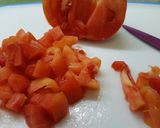 Foto del paso 1 de la receta Ensalada de tomate y salmón