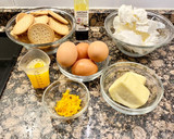 Foto del paso 1 de la receta: Tarta de queso con naranja