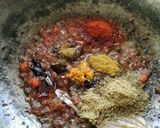 A picture of step 8 of Panchratna Dal Fry.