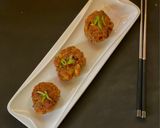 A picture of step 7 of Daikon / Radish fritters in Japanese style.