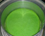 Foto langkah ke 5 dari resep Bolu kukus pandan lapis coklat.
