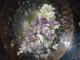 Tumis kacang merah dan cecek