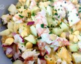 Foto del paso 8 de la receta: Ceviche de gambón con aguacate y naranja