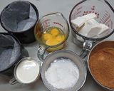 巴斯克黑糖乳酪蛋糕的食譜步驟1照片