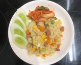 Hình bước làm 5 của món ~Cơm chiên ngũ sắc ~