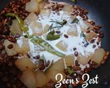 A picture of step 4 of Olan - Kerala White Pumpkin Stew.