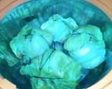 A picture of step 5 of Mashed cabbaged Yam.