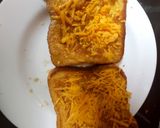 A picture of step 4 of My Eggy Bread with a little Grated Cheese, Quick and Easy too 😘.