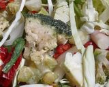 Foto del paso 2 de la receta: Pechuga con especias y vegetales. Tacos