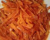 A picture of step 4 of Gajar ka Achar.