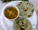 A picture of step 5 of Multigrain Bathua Roti.