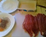 Foto del paso 1 de la receta: Milanesas de cuadrada