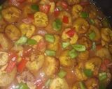 A picture of step 5 of Plantain frittata.