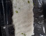 A picture of step 1 of Fruity and spicy sushi.