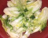 Hình bước làm 1 của món Kim chi cải thảo (kim chi củ cải)