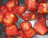 A picture of step 2 of Dragon Chilli Panner.
